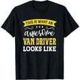thumbnail image 1 of Van Driver Job Title Employee Funny Worker Van Driver T-Shirt, 1 of 4