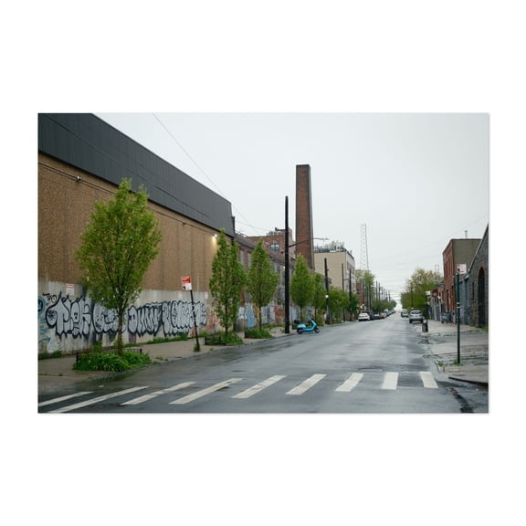 Van Dyke Street, Red Hook - Brooklyn New York Photography Street Photography Graffiti City Architecture Minimalist Unframed Wall Art Print 4 x 6 inches