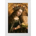thumbnail image 1 of Van Eyck, Jan 23x32 White Modern Wood Framed Museum Art Print Titled - The Virgin: Ghent Altarpiece, 1 of 4
