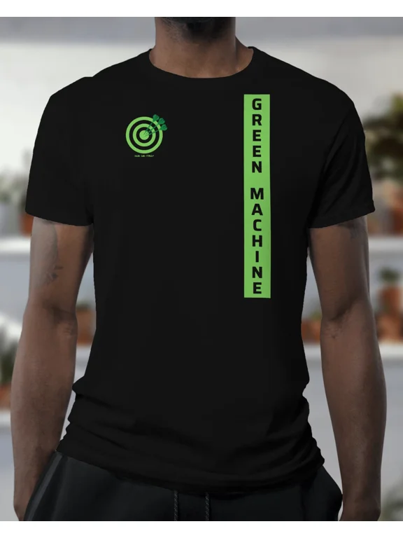 Van Gerwen T Shirt - Darts - Green Machine - Netherlands Player - Organic Unisex