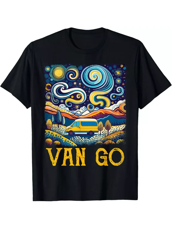 Van Go Vanlife Accessories Artist Funny Art Teacher T-Shirt Hoodie