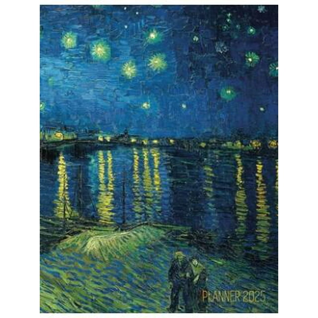Van Gogh Art Planner 2025 Starry Night Over the Rhone Organizer
