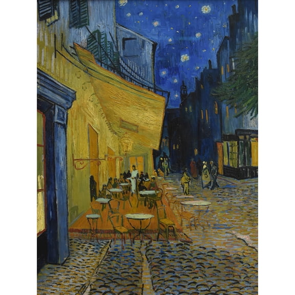 Van Gogh Cafe Terrace at Night Place du Forum Painting Extra Large XL Wall Art Poster Print