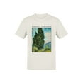 thumbnail image 1 of Van Gogh Cypress Art Print Men's T-shirt, 1 of 3