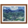 thumbnail image 1 of Van Gogh Framed Wall Art Print Olive Trees With The Alpilles Wall Decor Vintage Art Room Decor, 1 of 8