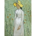 thumbnail image 1 of Van Gogh Girl In White Painting Extra Large XL Wall Art Poster Print, 1 of 3