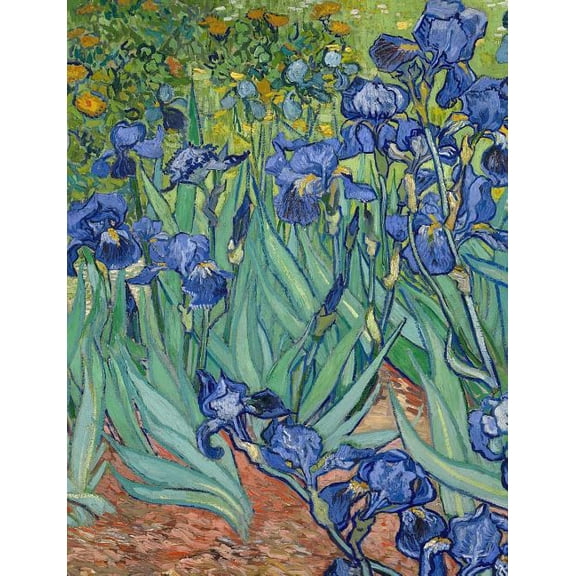 Van Gogh Irises Composition Book College Ruled Line 7.44 X 9.69