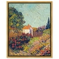 Van GoghLandscape Van Gogh Classic Fields And Floral Canvas Wall Art