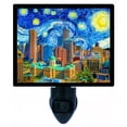 thumbnail image 1 of Night Light - Indianapolis Starry Night. | Van Gogh Theme, Includes Free Switchable Insert, 4W Bulb, E12 Base, 1 of 2