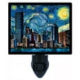 thumbnail image 1 of Night Light - Miami Starry Night. | Van Gogh Theme, Includes Free Switchable Insert, 4W Bulb, E12 Base, 1 of 2