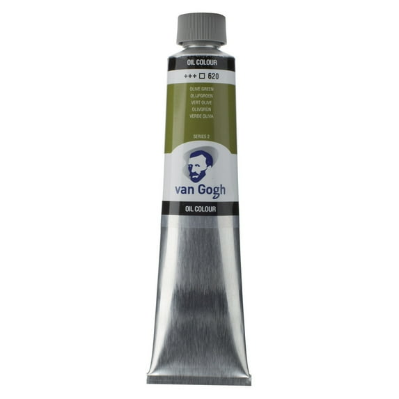 Van Gogh Oil Color, 200ml Tube, Perm. Olive Green