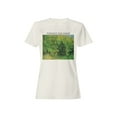 thumbnail image 1 of Van Gogh Park Landscape Art Women's T-shirt, 1 of 3
