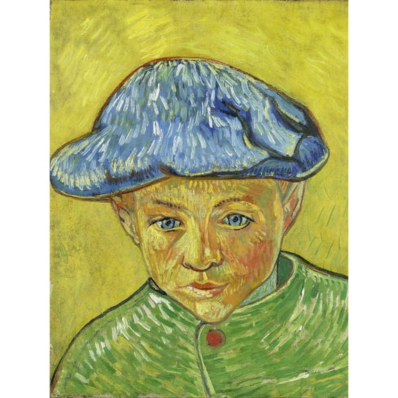 Van Gogh Portrait Camille Roulin Painting Extra Large Art Print Wall Mural Poster Premium XL