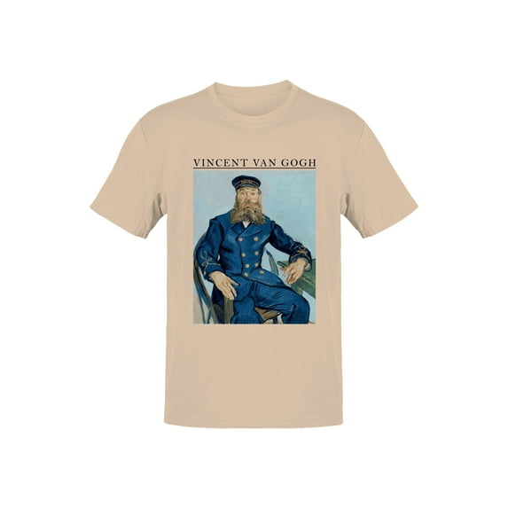 Van Gogh Postman Portrait Artwork Men's T-shirt