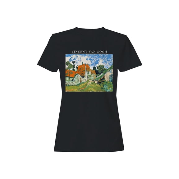 Van Gogh Rural Landscape Art Women's T-shirt