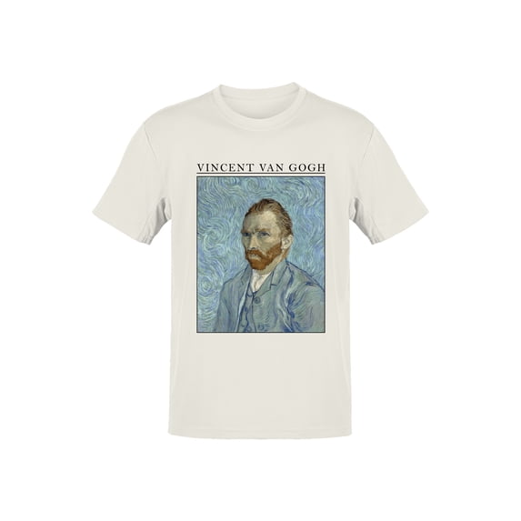 Van Gogh Self-Portrait Art Print Men's T-shirt