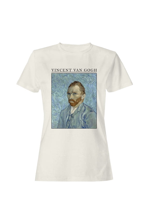 Van Gogh Self-Portrait Art Print Women's T-shirt