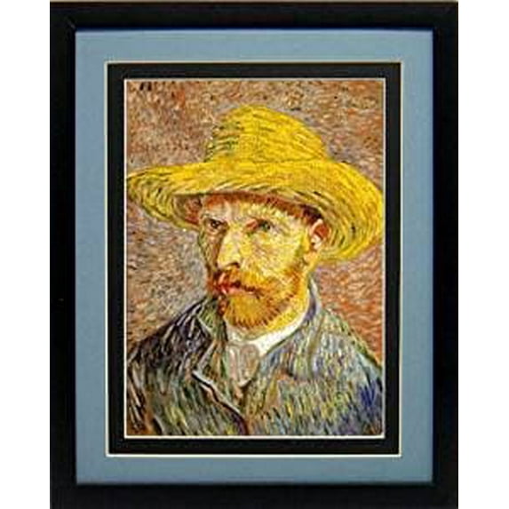Van Gogh Self Portrait Custom Framed Art Print Finest Quality