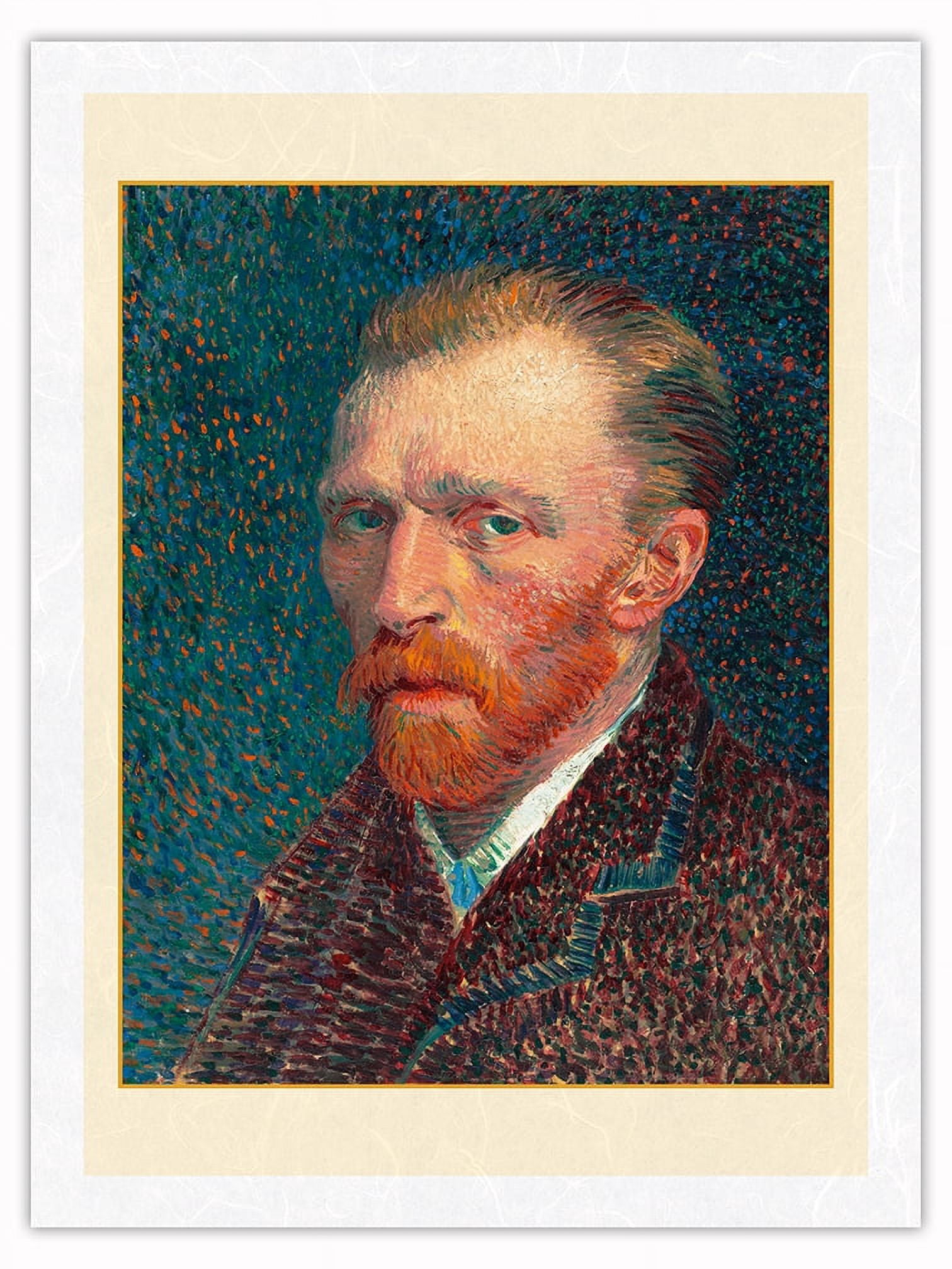 Van Gogh Self-Portrait - From an Original Color Painting by Vincent van ...
