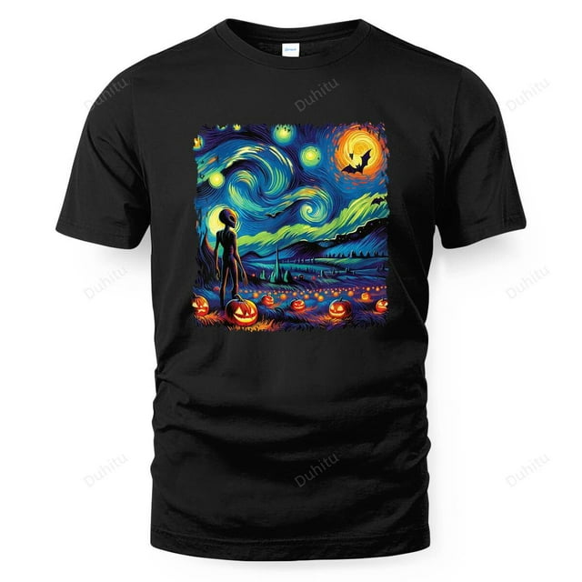 Van Gogh Starry Night Alien