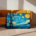 thumbnail image 1 of Van Gogh Starry Night Eiffel Tower Canvas Wall Art (Artistic Parisian Tone) Ready to Hang for Living Room, 1 of 8