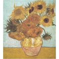 thumbnail image 1 of Van Gogh Sunflower Art Dishwasher Magnet Sticker, Refrigerator Magnetic Cover, Fridge Panels, Home Cabinet Decals Appliances Stickers - 20" L x 26" H（281） Home Decor, 1 of 5