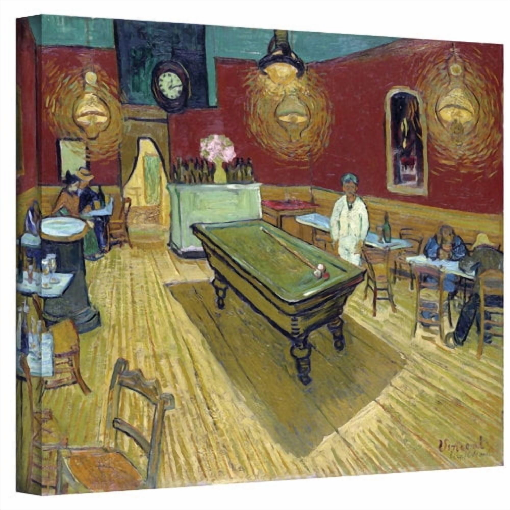 Van Gogh "The Night Cafe In The Place Lamartine In Arles" Wrapped Canvas