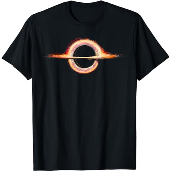 Van Gogh Universe Physics Astrophysicists Gift Black Hole T-Shirt
