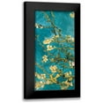 thumbnail image 1 of Van Gogh, Vincent 11x18 Black Modern Framed Museum Art Print Titled - Mandorlo in fiore I, 1 of 5