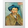 thumbnail image 1 of Van Gogh, Vincent 12x14 White Modern Wood Framed Museum Art Print Titled - The Smoker (Le Fumeur) (1888), 1 of 4