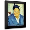 thumbnail image 1 of Van Gogh, Vincent 14x18 Black Modern Framed Museum Art Print Titled - An Old Woman From Arles, 1 of 5