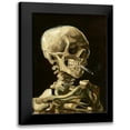 thumbnail image 1 of Van Gogh, Vincent 15x18 Black Modern Framed Museum Art Print Titled - Skull with Burning Cigarette, 1 of 5