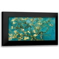 thumbnail image 1 of Van Gogh, Vincent 24x14 Black Modern Framed Museum Art Print Titled - Mandorlo in fiore, 1 of 5