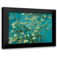 thumbnail image 1 of Van Gogh, Vincent 24x19 Black Modern Framed Museum Art Print Titled - Mandorlo in fiore, 1 of 5