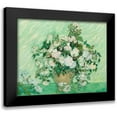 thumbnail image 1 of Van Gogh, Vincent 24x20 Black Modern Framed Museum Art Print Titled - Roses, 1890, 1 of 5