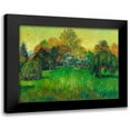 thumbnail image 1 of Van Gogh, Vincent 24x20 Black Modern Framed Museum Art Print Titled - The Poets Garden (1888)Â&nbsp;, 1 of 5