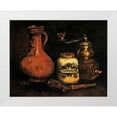 thumbnail image 1 of Van Gogh, Vincent 24x20 White Modern Wood Framed Museum Art Print Titled - Coffee Mill Pipe Cas Jug, 1 of 4