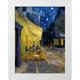 thumbnail image 1 of Van Gogh, Vincent 25x32 White Modern Wood Framed Museum Art Print Titled - Cafe Terrace at Night, 1 of 4