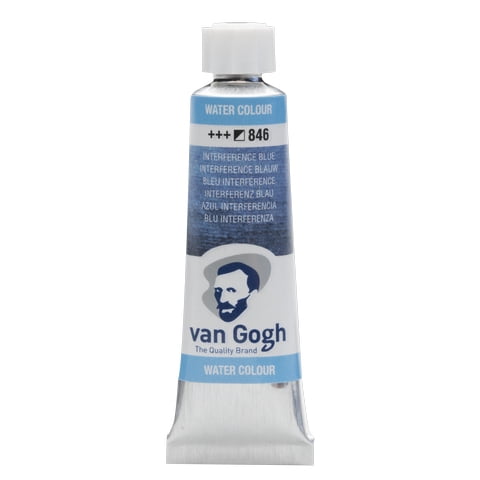 VAN GOGH WATERCOLOR PAINT 10ML INTERFERENCE BLUE 846