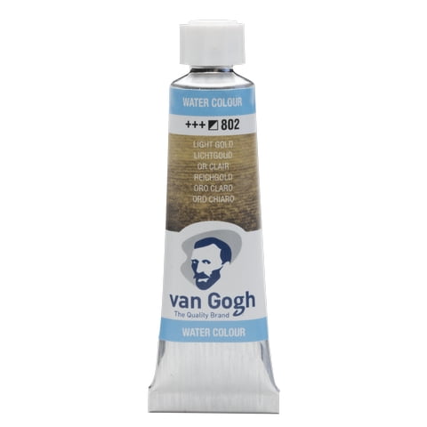 Van Gogh Watercolor - Metallic Light Gold, 10 ml tube