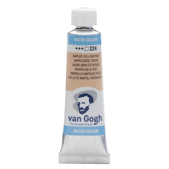 Van Gogh Watercolor Paint, 10ml Tube, Naples Yellow Red 224