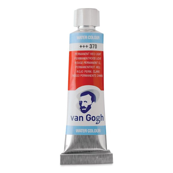 Van Gogh Watercolors - Permanent Red Light, 10 ml tube