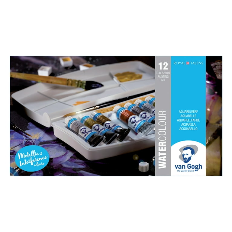 Van Gogh Watercolors Set - Specialty Metallic & Interference Set of 12