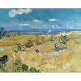 thumbnail image 1 of Van Gogh Wheat Fields 1888. N'Wheat Fields With Reaper.' Oil On Canvas Vincent Van Gogh June 1888. Print by, 1 of 3