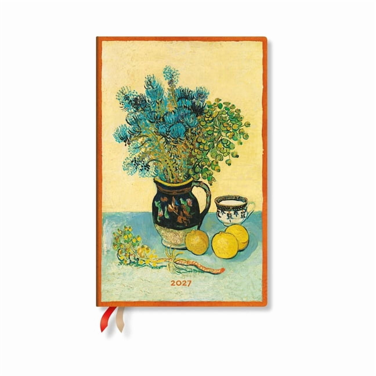 Van Gogh's Still Life 2027 Van Gogh's Still Life Maxi Horizontal Hardcover 12-Month Weekly Planner, 160pg, 100gsm by Paperblanks, (Paperback)