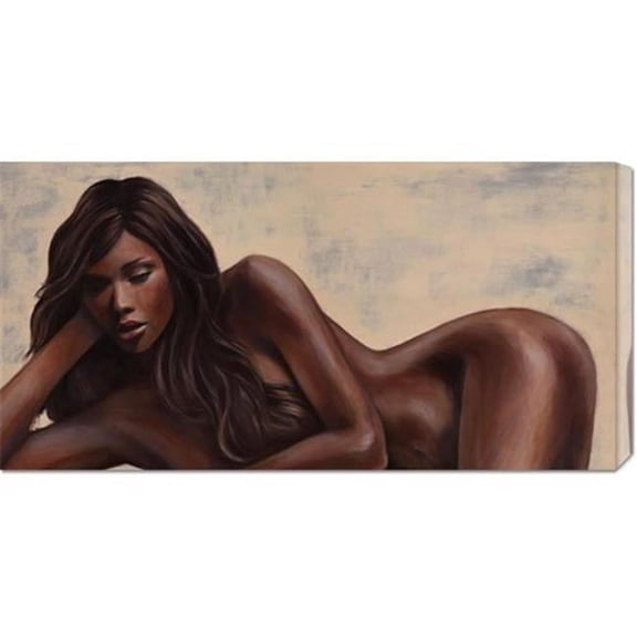 Van Haal 'Dark' Stretched Canvas