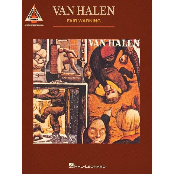 Alfred's Classic Album Editions Van Halen -- Fair Warning: Authentic Guitar Tab, (Paperback)