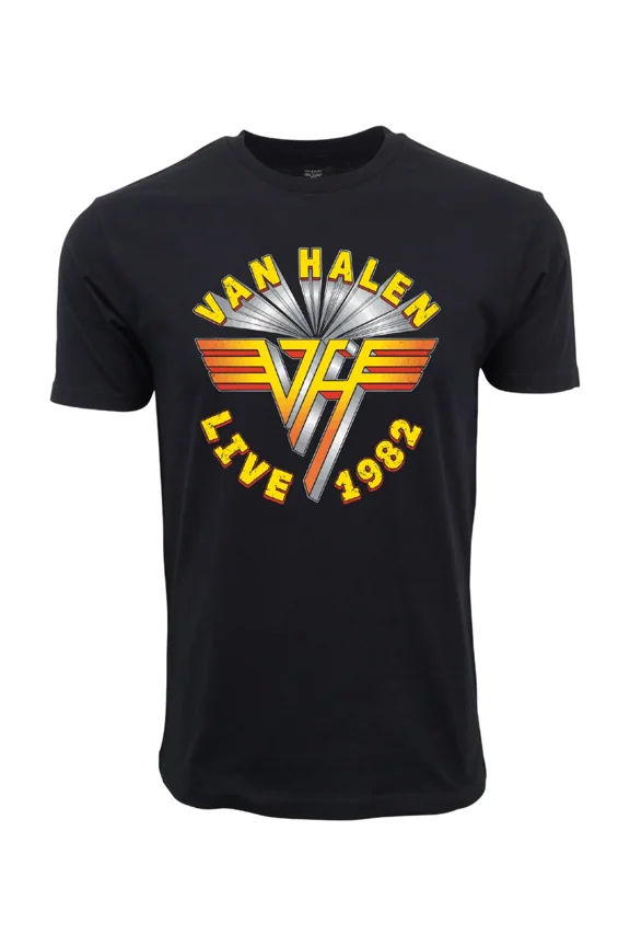 Van Halen Live 1982 Graphic T shirt