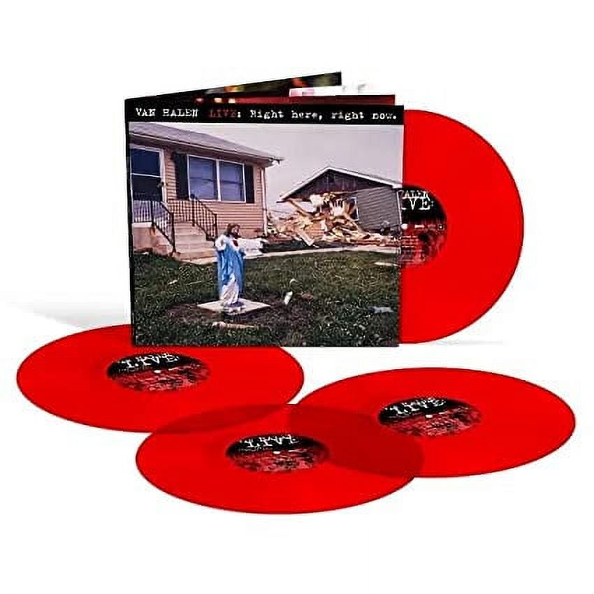 VAN HALEN LIVE Right here レコードRED VINYL Van Halen - Live: Right Here Right Now, RSD '23 Exclusive Red
