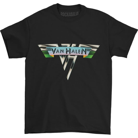 Van Halen Men's 1978 Vingtage T-shirt Small Black